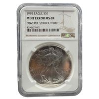 american silver eagle ngc ms69