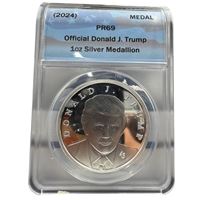 silver trump medal anacs pr69