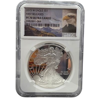 silver american eagle ngc pf70