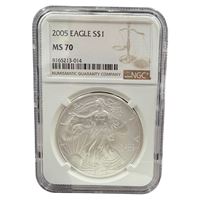 america silver eagle ngc ms70