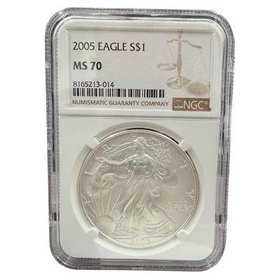 america silver eagle ngc ms70