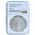burnished silver american eagle ngc