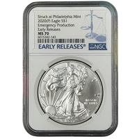 american silver eagle emergency production